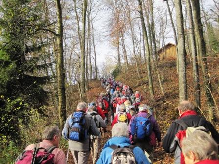 90 Schweizer unterwegs im Jura