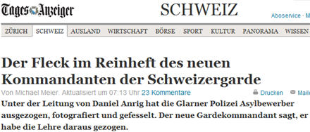 Der Fleck im Reinheft