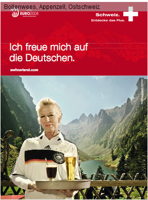 Ich freue mich auf die Deutschen Appenzell