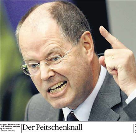 Peer Steinbrück in der NZZ am Sonntag