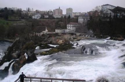 Rheinfall im Winter