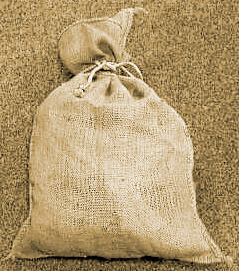 Sack ohne Messer
