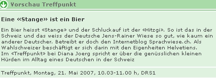 Sprachwiese oder Blogwiese?