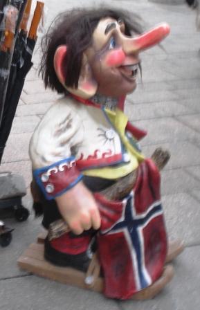 Troll als Souvenir in Oslo