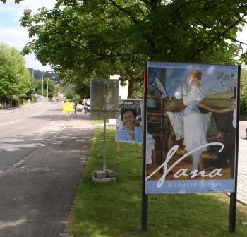 Die Nanas auf der Winterthurer Strasse