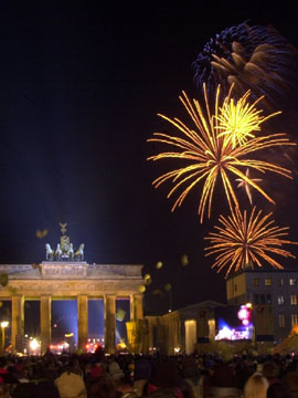 Silvester am Brandenburger Tor